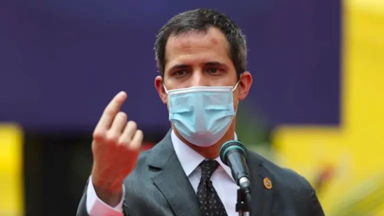 El líder opositor de Venezuela Juan Guaidó. EFE