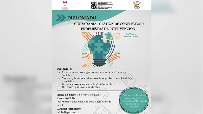 CESU otorga becas para diplomado de Ciudadan&iacute;a