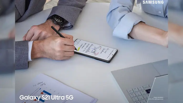 Cinco razones para elegir el Galaxy S21 como herramienta de teletrabajo