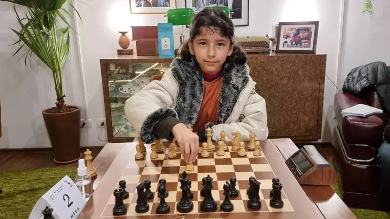 Isabela Kilibarda, en acci&oacute;n. Gentileza FBA