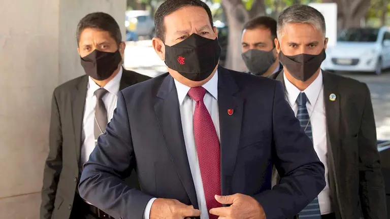 El vicepresidente de Brasil, Hamilton Mourao. EFE