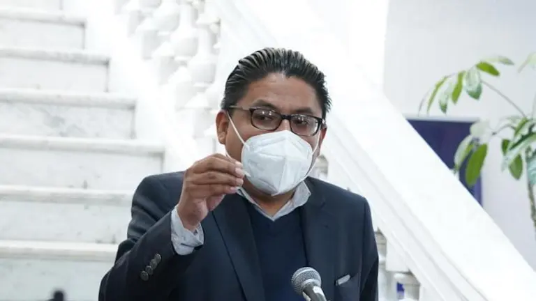 El ministro de Justicia, Iván Lima.