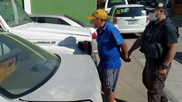 El hombre aprehendido por atracar a una adulta mayor. OPINIÓN