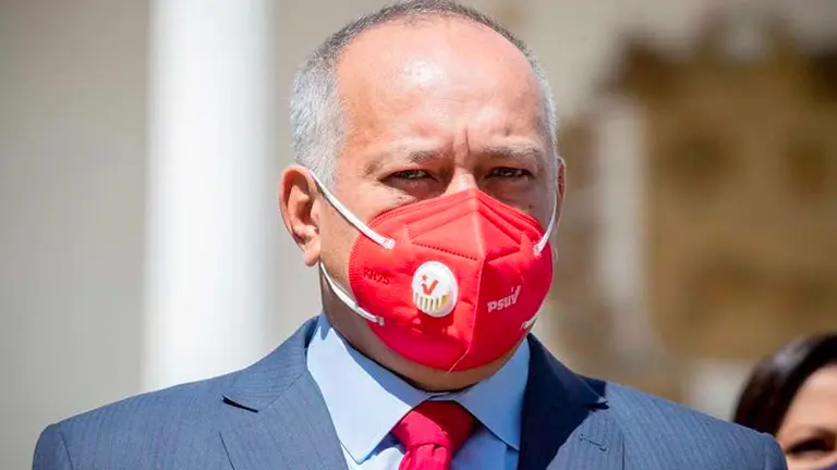 En la imagen un registro del líder chavista Diosdado Cabello. EFE
