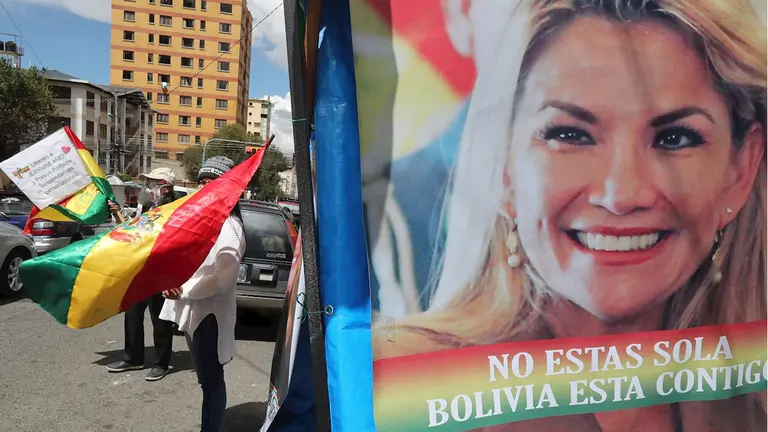 Est&aacute; abierta la posibilidad de una visita de la CIDH a Jeanine &Aacute;&ntilde;ez, actualmente encarcelada./ EFE