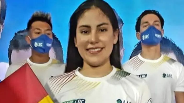 Micaela Meneses, en un torneo pasado. RRSS