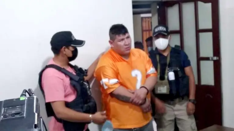 La Policía presenta a Dilan Jherson A.C., delincuente con amplio prontuario delictivo. OPINIÓN