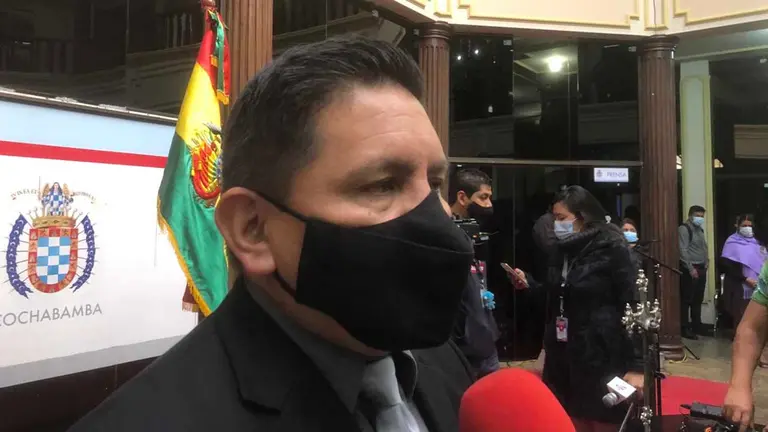 Fernando Vargas, exintendente municipal de Cochabamba. ARCHIVO Miguel Rojas
