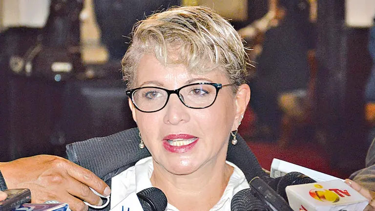 La exdiputada del Movimiento Al Socialismo (MAS), Susana Rivero.     ABI