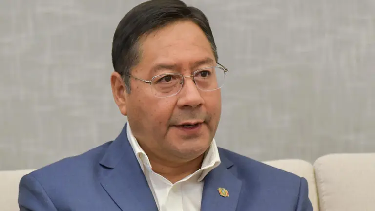 Luis Arce Catacora, presidente de Bolivia. ABI