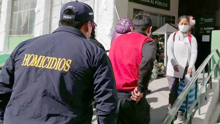 Capturan a implicados en el atraco y asesinato de una joven, en La Paz. ERBOL