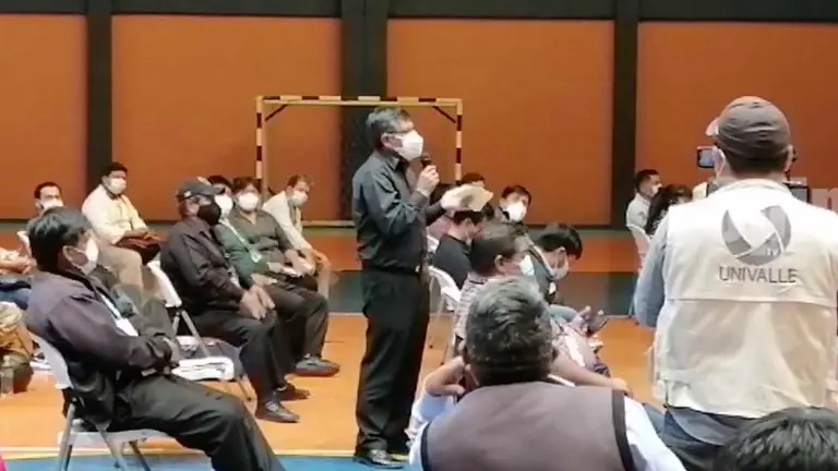 Declaraciones del dirigente del autotransporte, Jos&eacute; Orellana. Captura