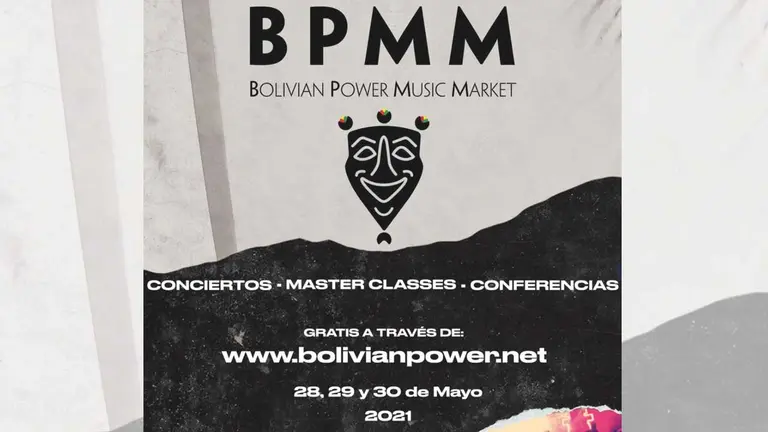 Bolivian Power Music Market es un encuentro en línea que busca potenciar el mercado e industria musical del país. FACEBOOK