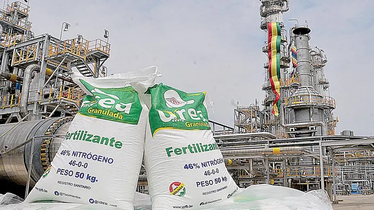 La Planta de Urea y Amoniaco de Bulo Bulo. ARCHIVO