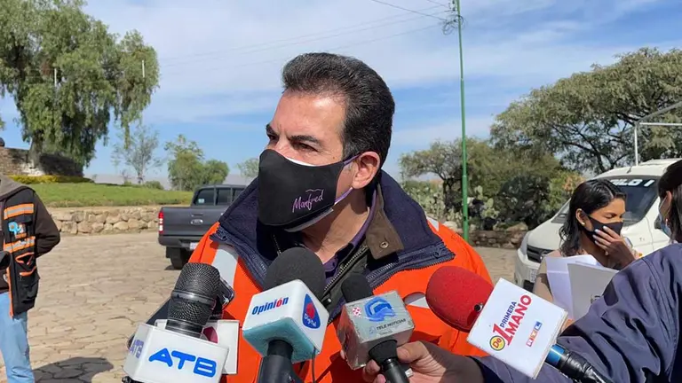 El alcalde de Cochabamba Manfred Reyes Villa. Alejandro Orellana