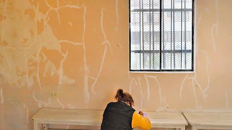 Fotografía de registro del proyecto Voces Cautivas. WAR MI PHOTO