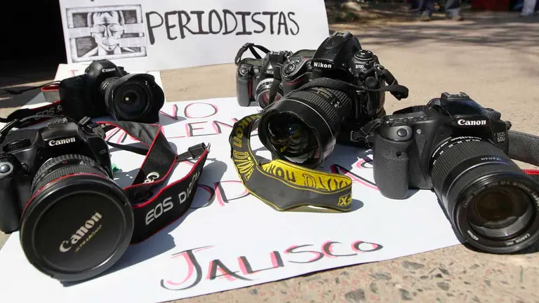 Periodistas mexicanos piden recibir vacuna contra COVID-19. EFE
