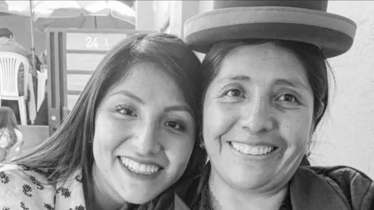 Evaliz junto a su madre, Francisca Alvarado. INSTAGRAM