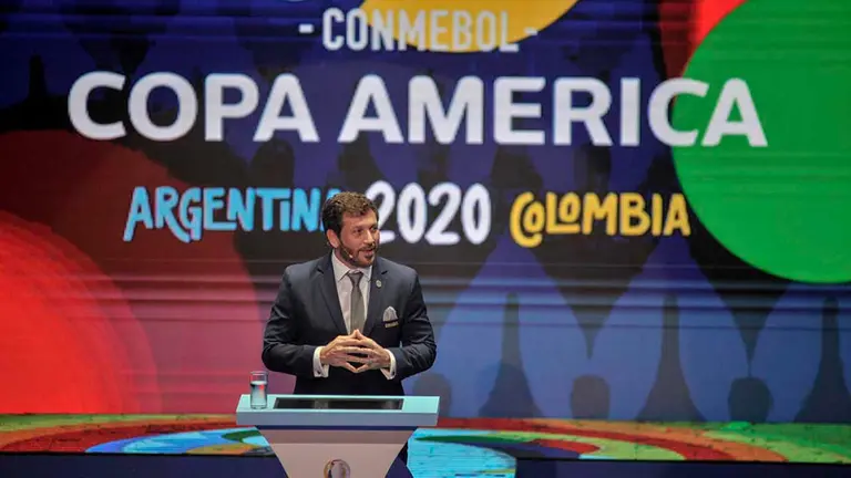 Fotograf&iacute;a de la DW del presidente de la Conmebol. DW