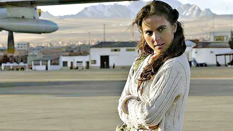 La actriz mexicana Kate del Castillo como Blanca en &ldquo;American Visa&rdquo;.  IMCINE