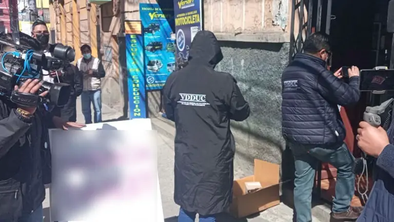 Fotograf&iacute;a del momento de la intervenci&oacute;n. Min Justicia