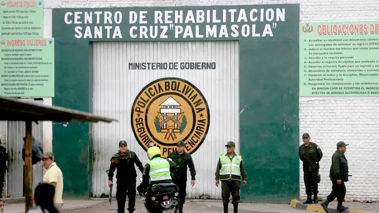 Fotografía ilustrativa de la cárcel de Palmasola en Santa Cruz. APG-ARCHIVO