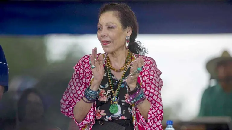 En la imagen, la vicepresidenta de Nicaragua Rosario Murillo. EFE