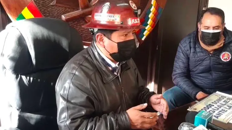 Huarachi dice que la economía está mejorando. CAPTURA DE PANTALLA.