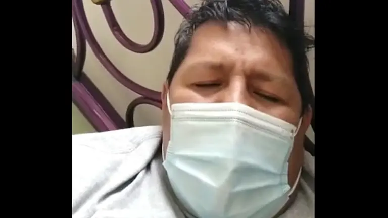 El suboficial Montaño (+). Captura de video