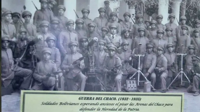 Bolivia recuerda 86 años del cese de la guerra del Chaco contra Paraguay. ARCHIVO