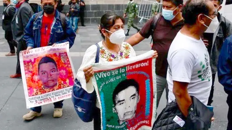 Los 43 estudiantes de la escuela para maestros de Ayotzinapa fueron desaparecidos el 26 de septiembre de 2014. EFE