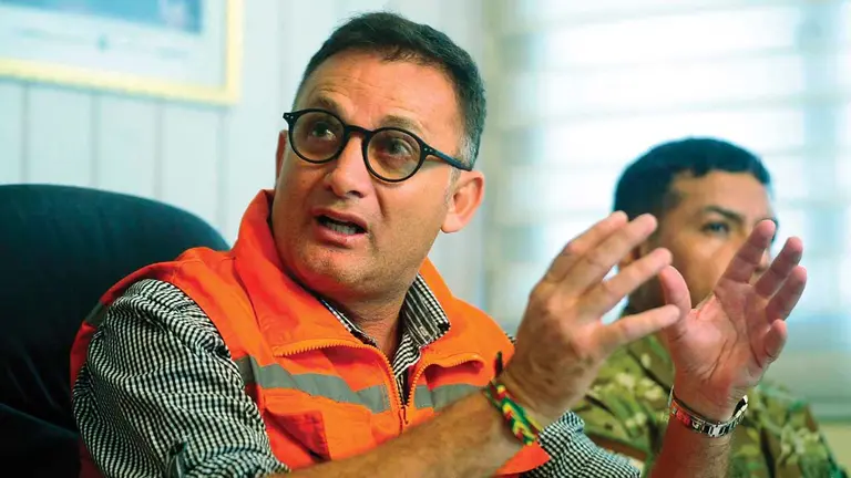 El exministro de Defensa Fernando López. ARCHIVO