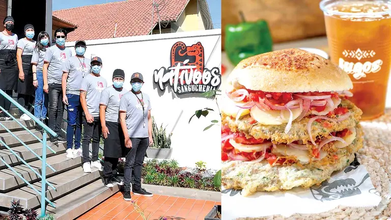 Este emprendimiento de la mano de Melissa Castro y César Pozo, ofrece sándwiches criollos elaborados con ingredientes tradicionales de diferentes regiones. ABNER PAREDES-NOÉ PORTUGAL 