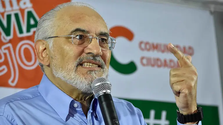 El expresidente y líder de CC, Carlos Mesa.