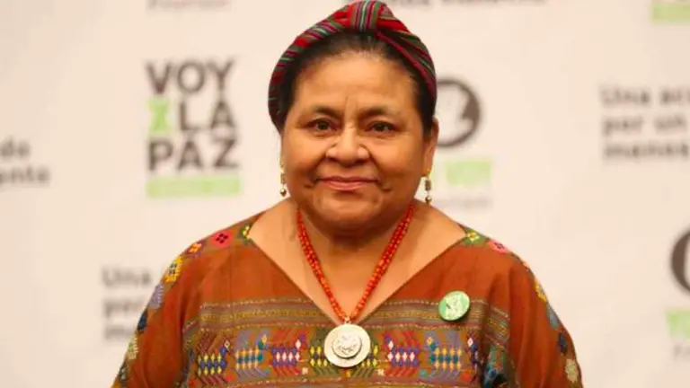 En la imagen, la líder indígena guatemalteca y Premio Nobel de la Paz Rigoberta Menchú Tum. EFE