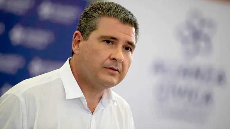 Fotografía de archivo del aspirante opositor a la Presidencia de Nicaragua Juan Sebastián Chamorro. EFE