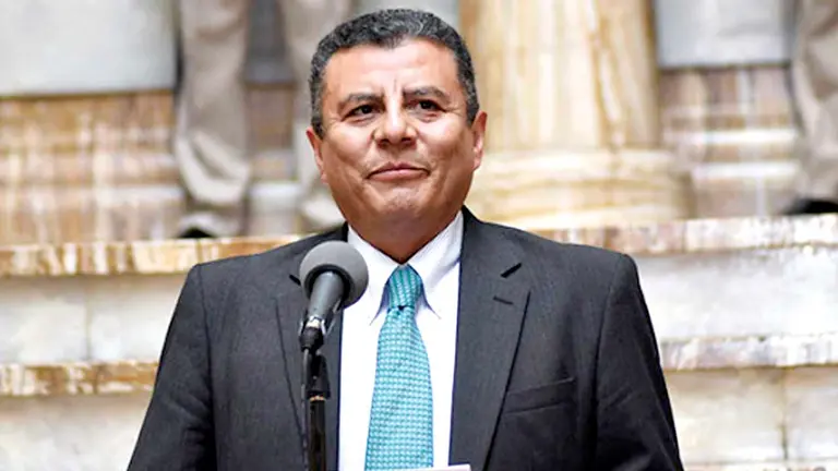 El exsecretario privado de Jeanine Áñez, Erick Foronda. ARCHIVO
