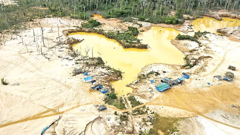 El mercurio dorado que amenaza a la Amazonia. ELCOMERCIO