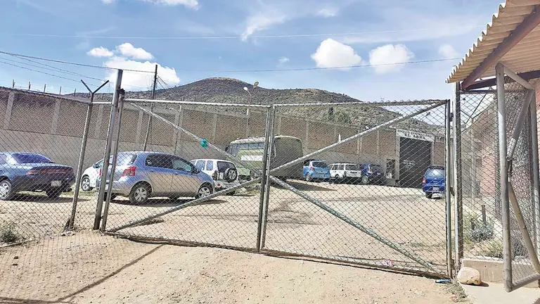 Ingreso al recinto penitenciario de El Abra, Cochabamba. ARCHIVO