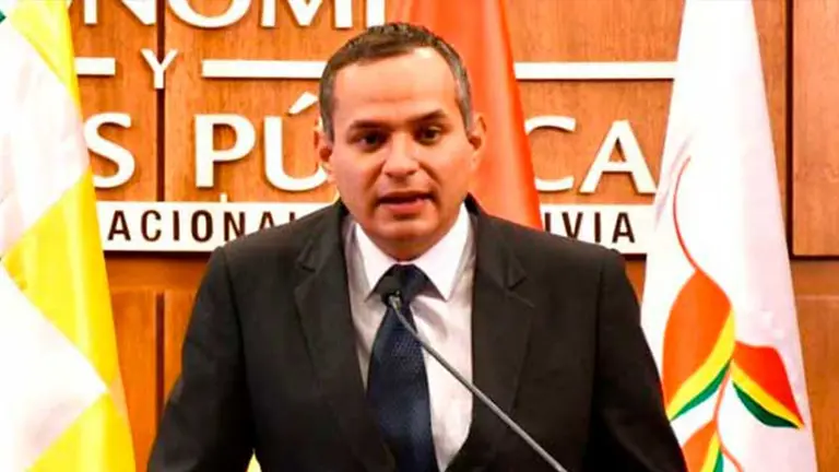 Schlink fue Viceministro de Tesoro en el periodo de A&ntilde;ez. Foto de archivo. Min Econom&iacute;a. ERBOL