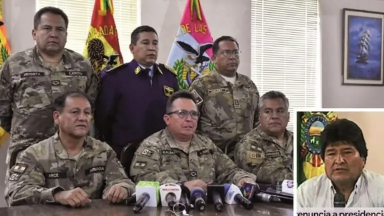 El exmando militar, comandado en 2019 por Williams Kaliman. Archivo