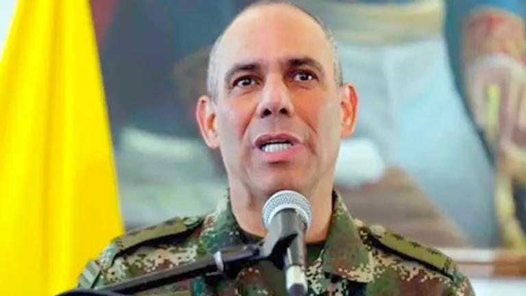 El comandante del Ejército de Colombia, General Eduardo Zapateiro. EFE