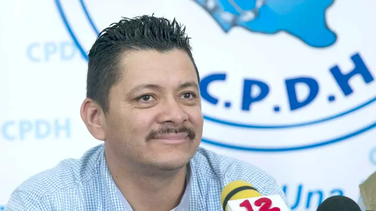En la imagen, el líder campesino Medardo Mairena. EFE