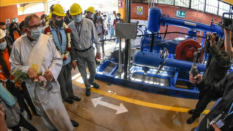 Inauguraci&oacute;n de la planta de ox&iacute;geno del hospital del Norte. DICO SOL&Iacute;S