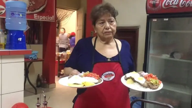 Mar&iacute;a del Carmen, en la entrevista con Yapame Case. Alejandro Orellana