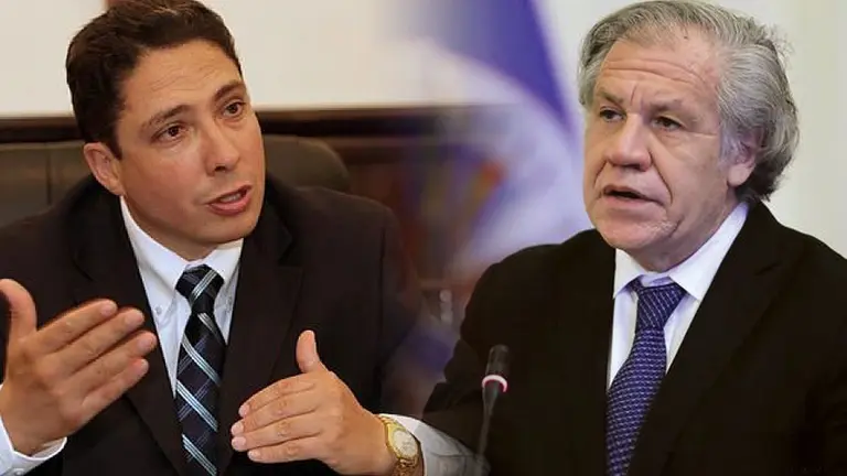 Hector Arce y Luis Almagro. ARCHIVO