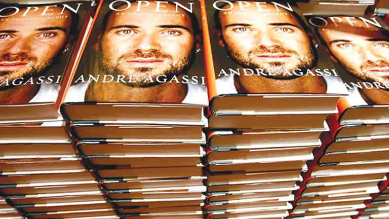 El libro &lsquo;Open&rsquo; narra la vida del tenista Andre Agassi. ISAAC BREKKEN - NYTNS