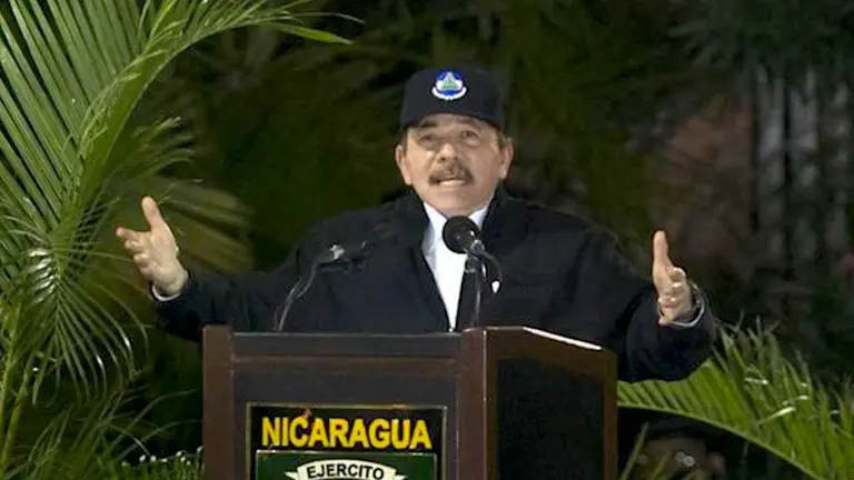En la imagen, el presidente de Nicaragua, Daniel Ortega. EFE