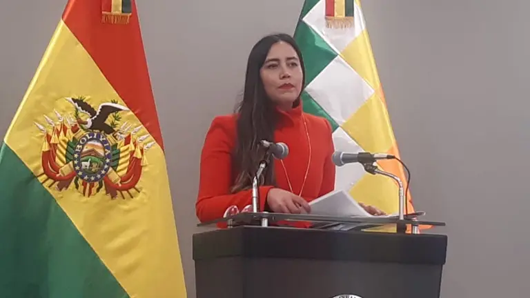 La ministra de Planificaci&oacute;n, Gabriela Mendoza.
