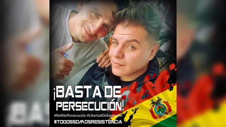 Tonchy y Yassir, miembros l&iacute;deres de la RJC. RRSS